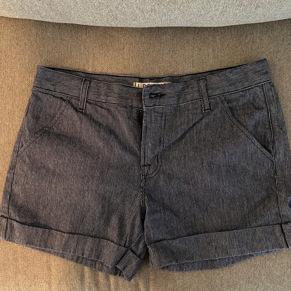 J brand pin stripe shorts